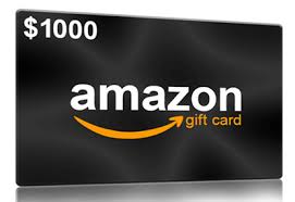 WIN A $1000 AMAZON GIFT CARD